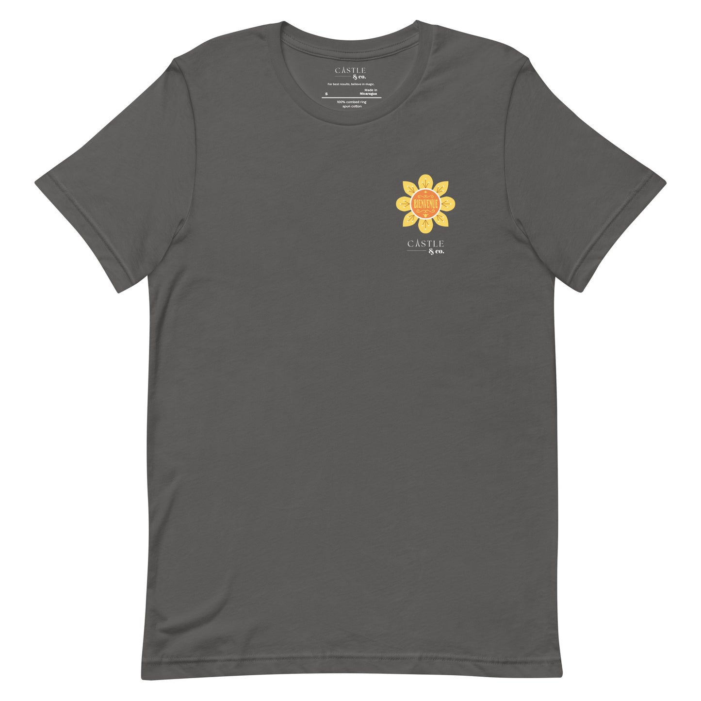 Bienvenue - Small World - Unisex T-Shirt - White Logo