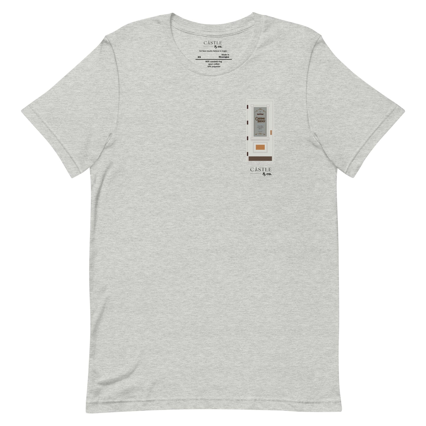 Casting Agency Door - Unisex T-Shirt - Black Logo