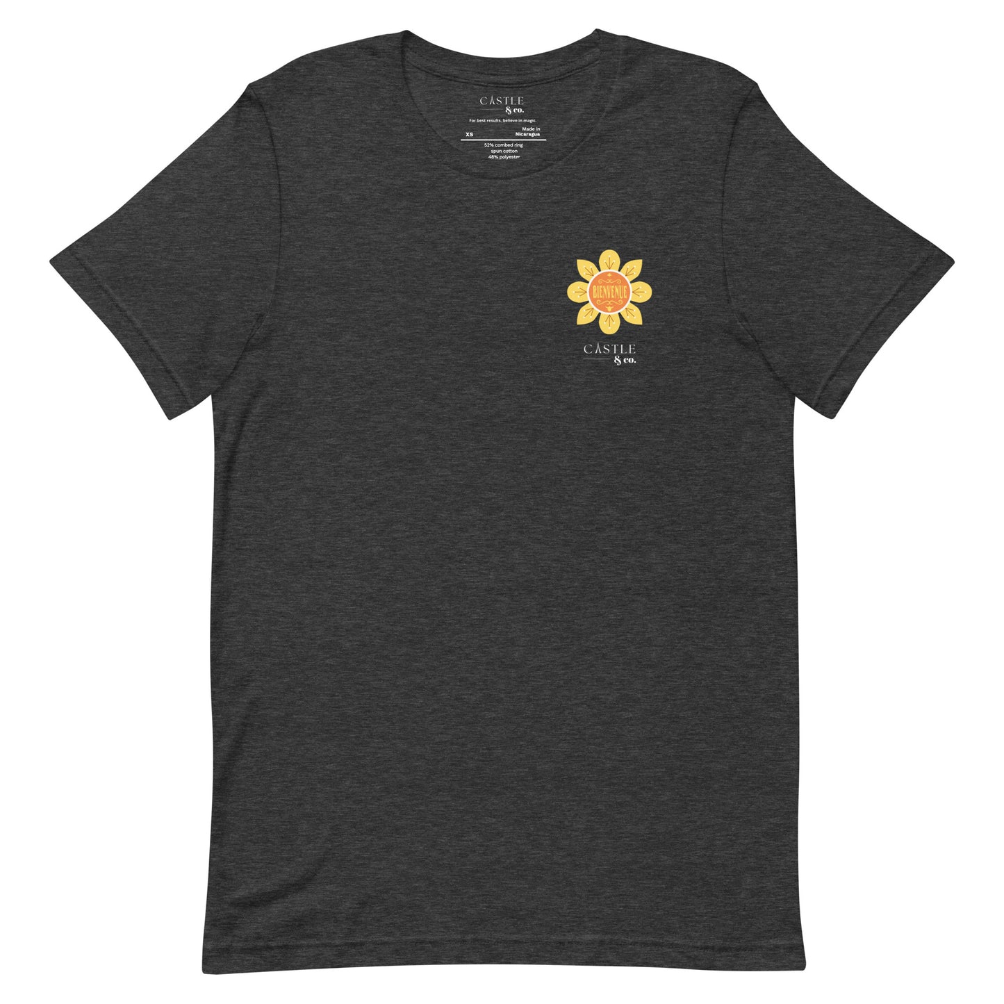 Bienvenue - Small World - Unisex T-Shirt - White Logo