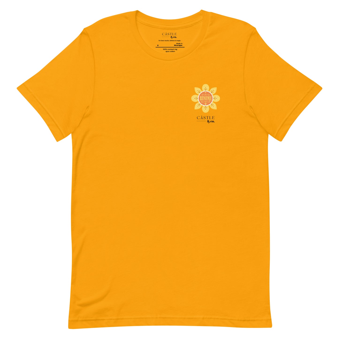 Bienvenue - Small World - Unisex T-Shirt - Black Logo
