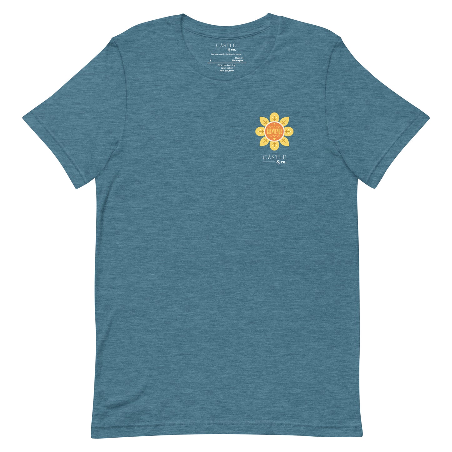 Bienvenue - Small World - Unisex T-Shirt - White Logo