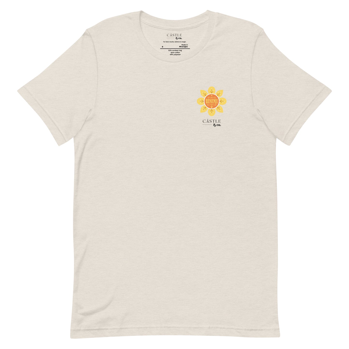 Bienvenue - Small World - Unisex T-Shirt - Black Logo