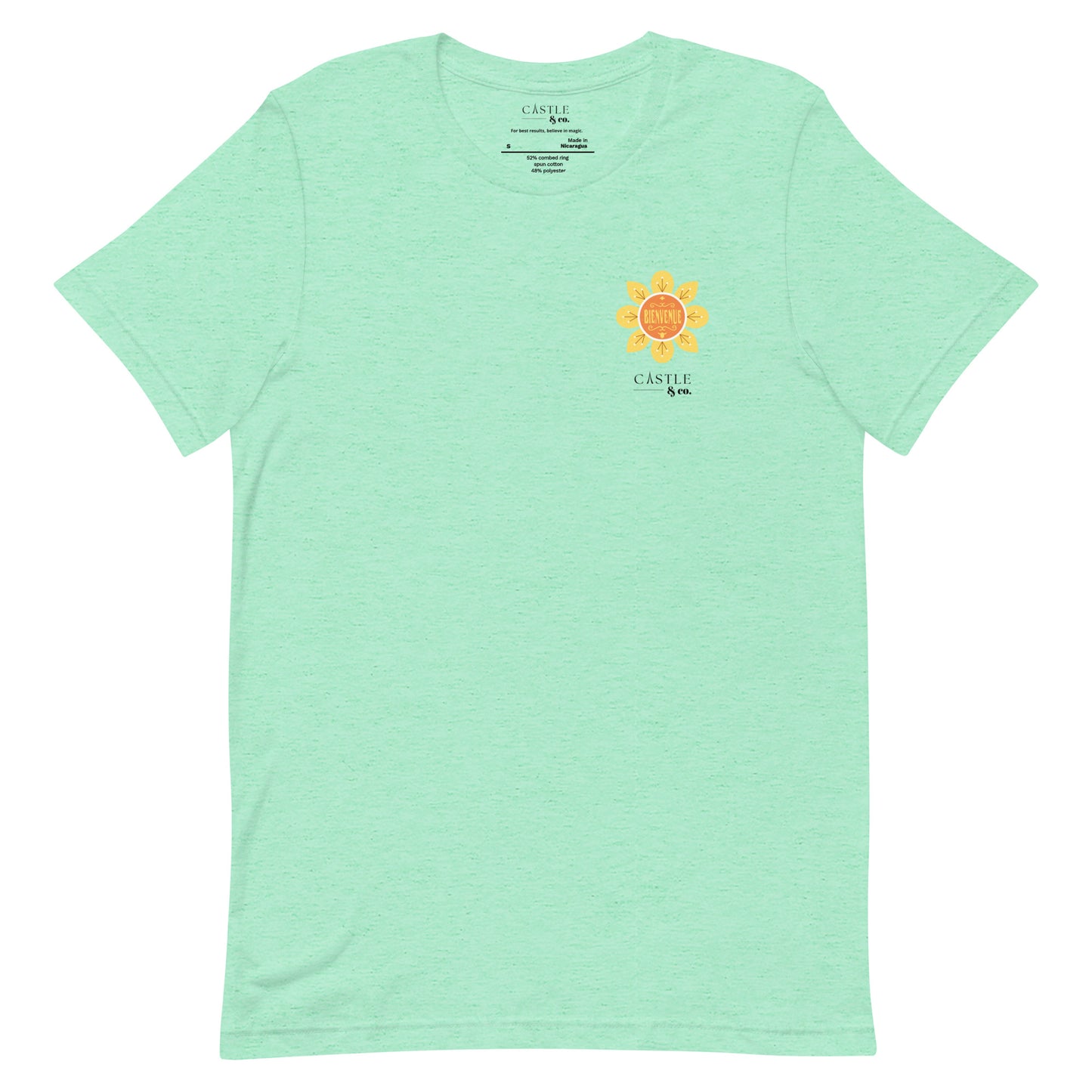 Bienvenue - Small World - Unisex T-Shirt - Black Logo