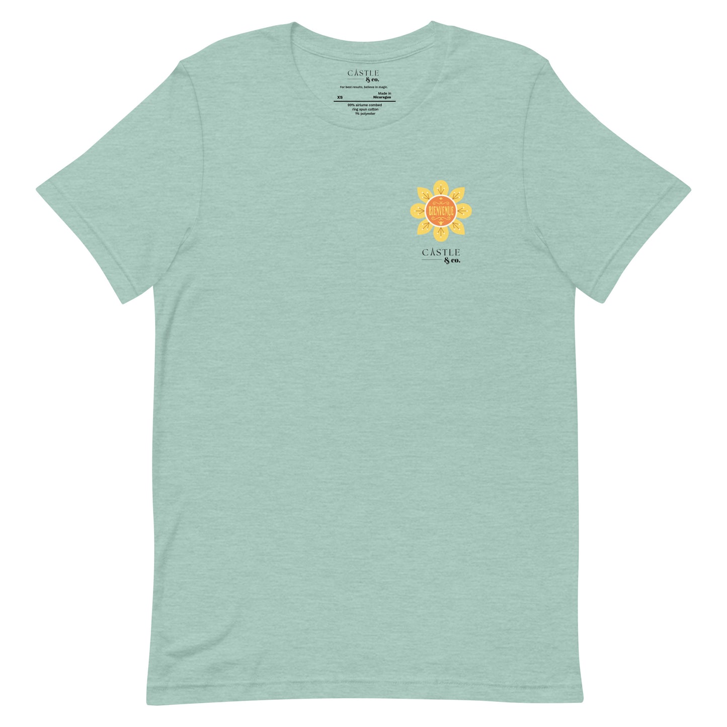 Bienvenue - Small World - Unisex T-Shirt - Black Logo