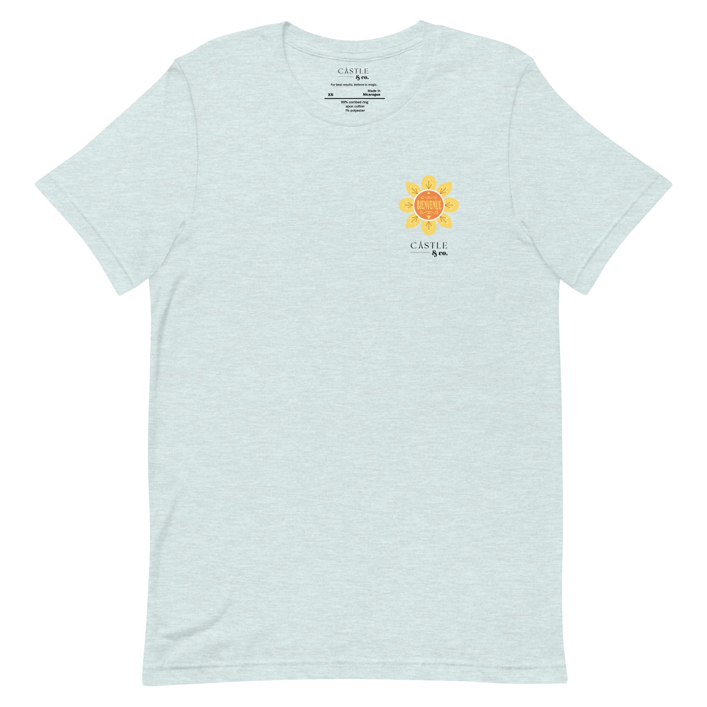 Bienvenue - Small World - Unisex T-Shirt - Black Logo
