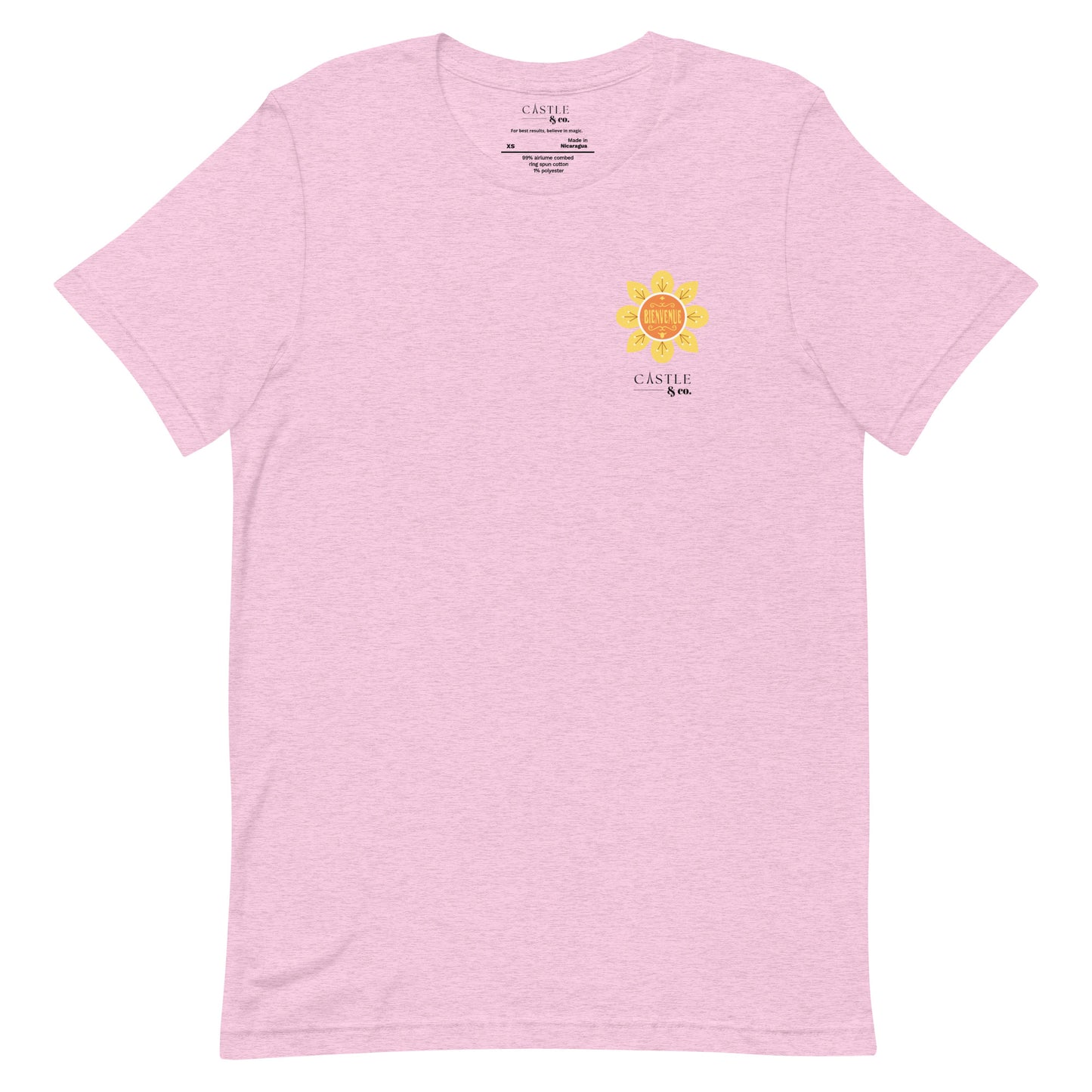 Bienvenue - Small World - Unisex T-Shirt - Black Logo