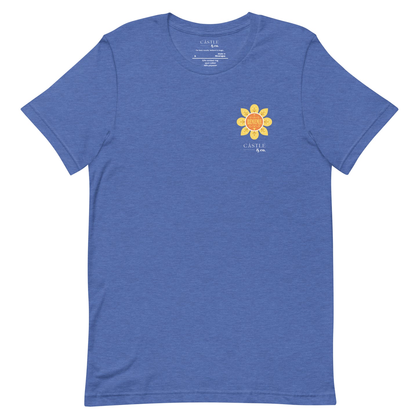 Bienvenue - Small World - Unisex T-Shirt - White Logo