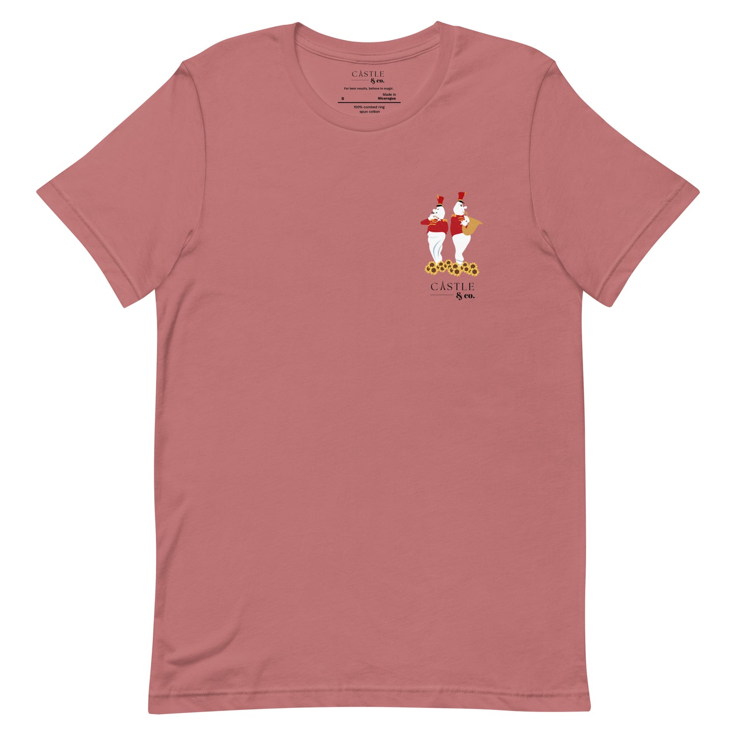 Halloween Bandstand Ghosts - Unisex T-Shirt - Black Logo