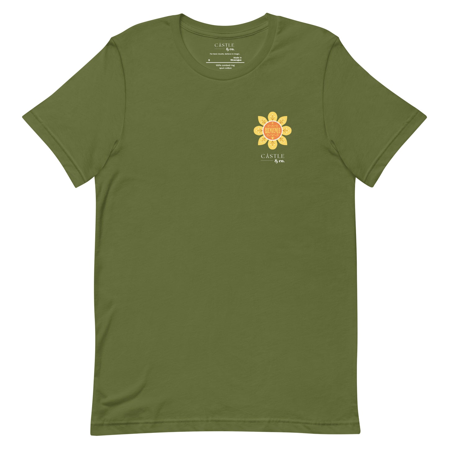Bienvenue - Small World - Unisex T-Shirt - White Logo