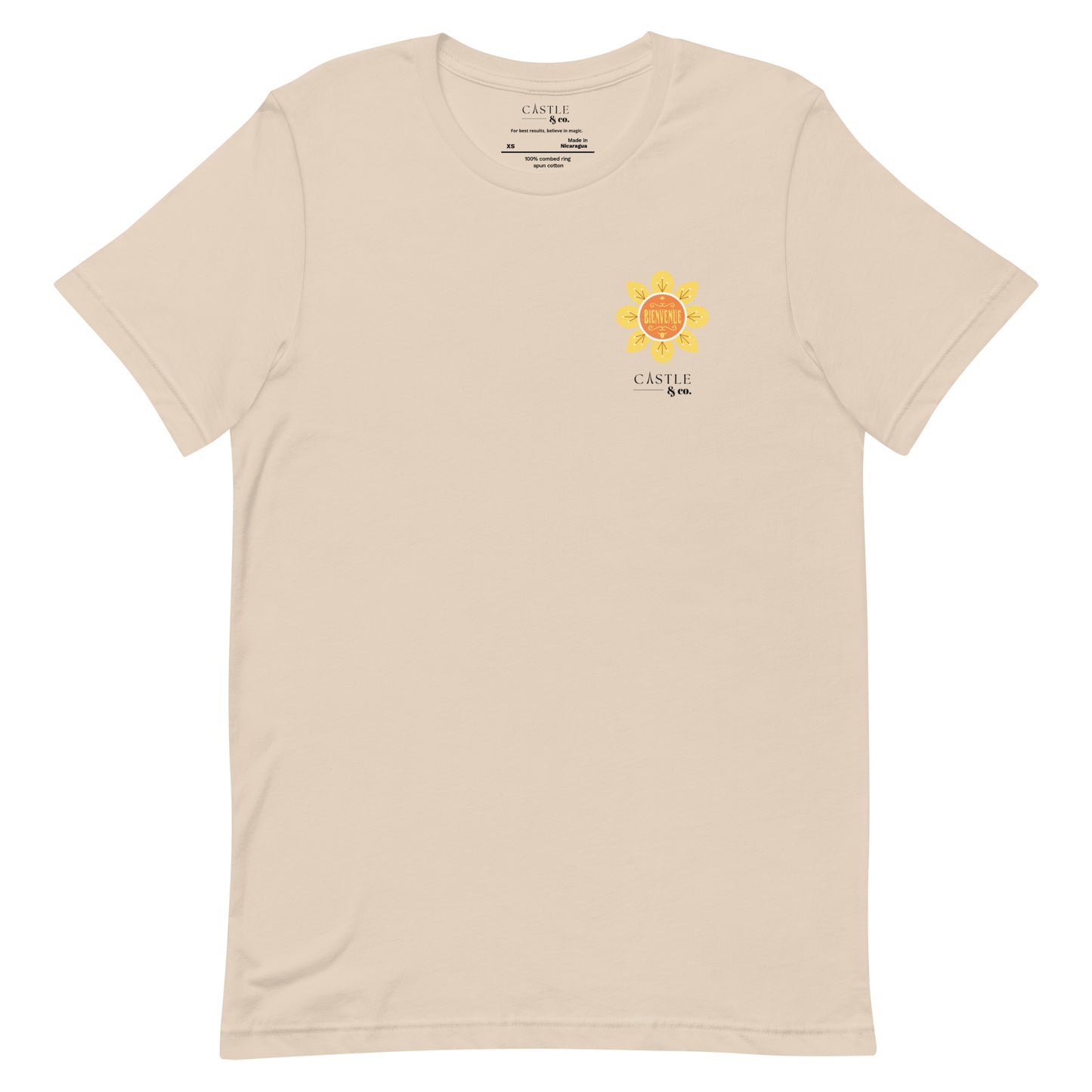 Bienvenue - Small World - Unisex T-Shirt - Black Logo