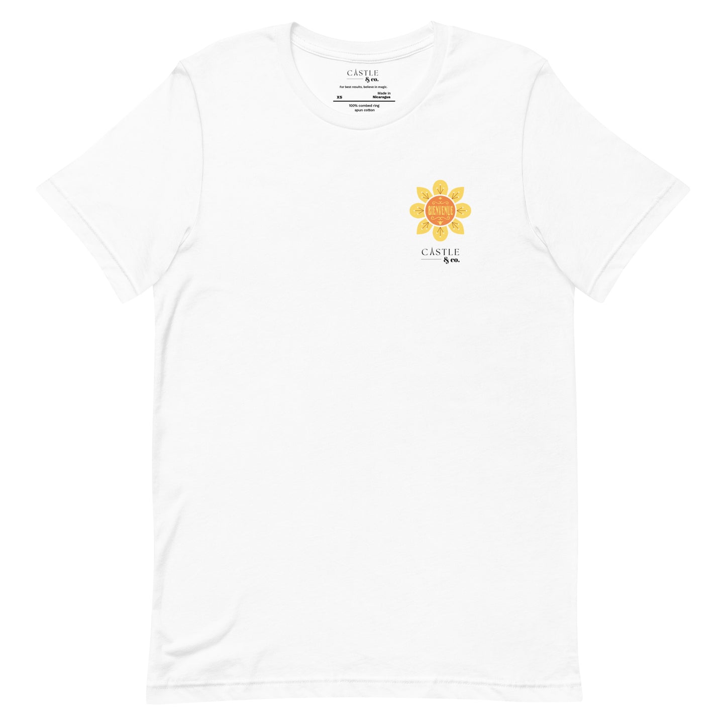 Bienvenue - Small World - Unisex T-Shirt - Black Logo